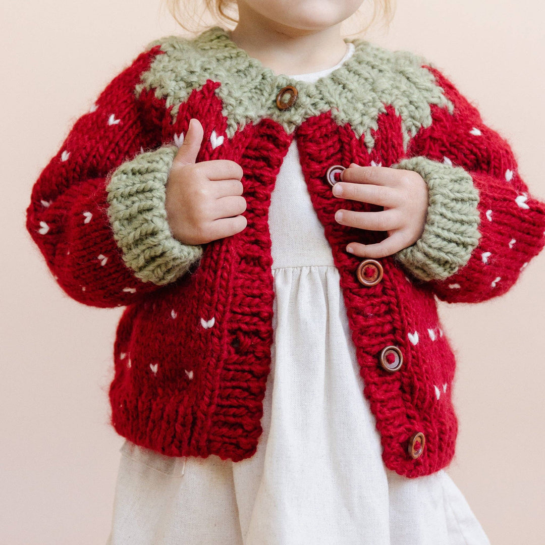 Blueberry Hill Strawberry Cardigan
