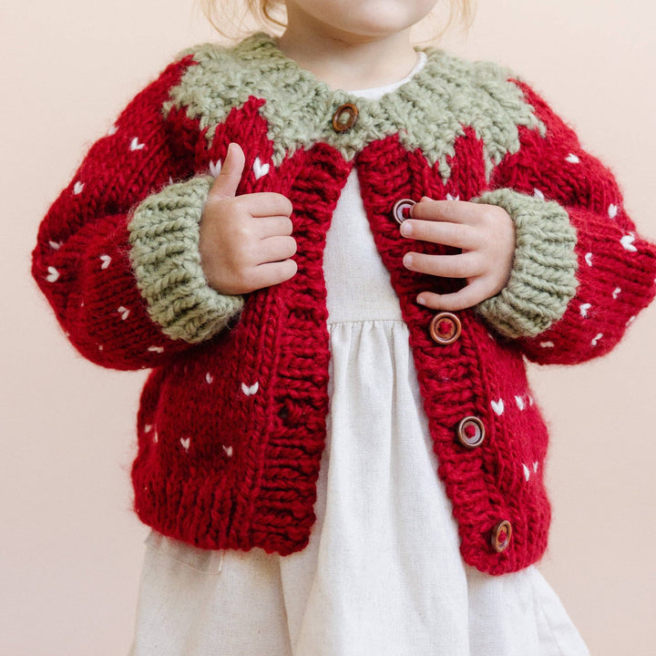 Blueberry Hill Strawberry Cardigan