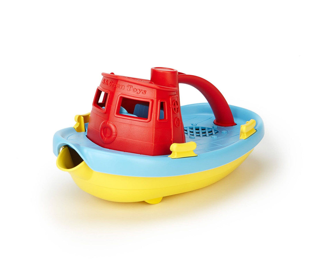 Green Toys Tug Boat - Red