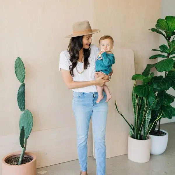 Chewable Charms The Landon - Desert Taupe Teething Necklace