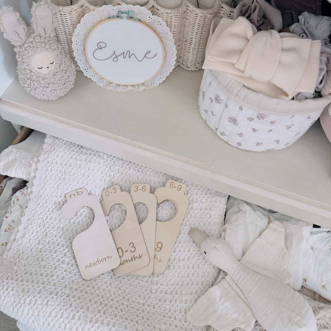 Ali + Oli Baby Closet Size Dividers & Organizer – Newborn To 24 Months