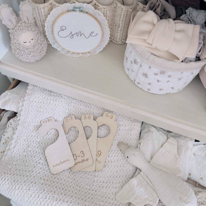 Ali + Oli Baby Closet Size Dividers & Organizer – Newborn To 24 Months