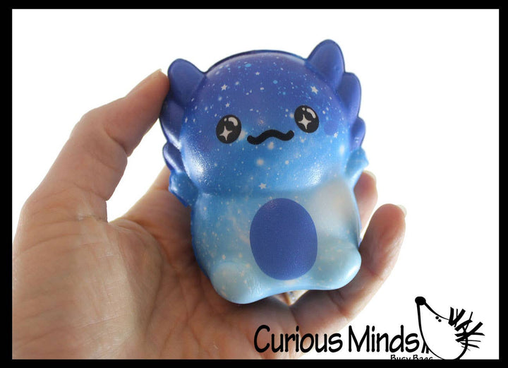 Curious Minds Toys Axolotl Slow Rise Squishy Toys