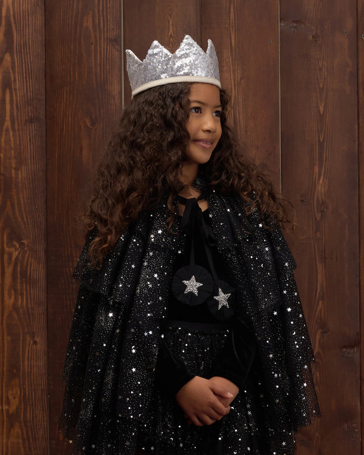Noralee Tulle Black Cape
