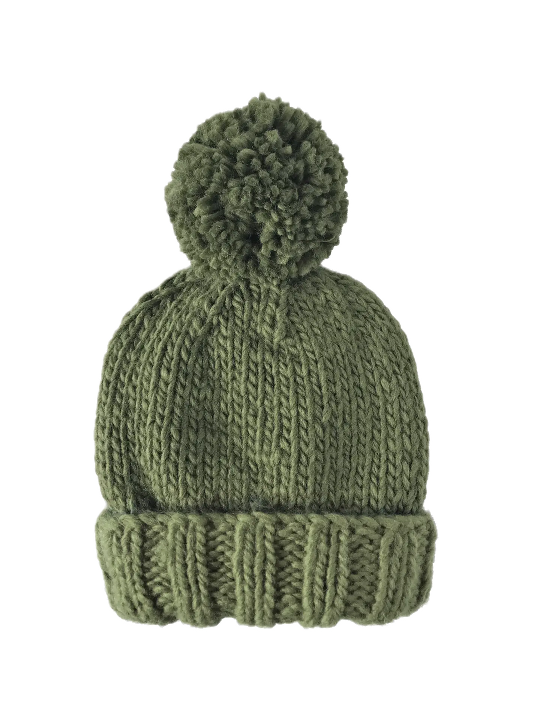 Blueberry Hill Classic Pom Hat - Moss