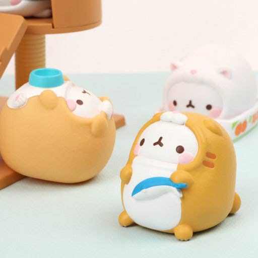 Molang Lazy Cat Costume Figure Blind Box