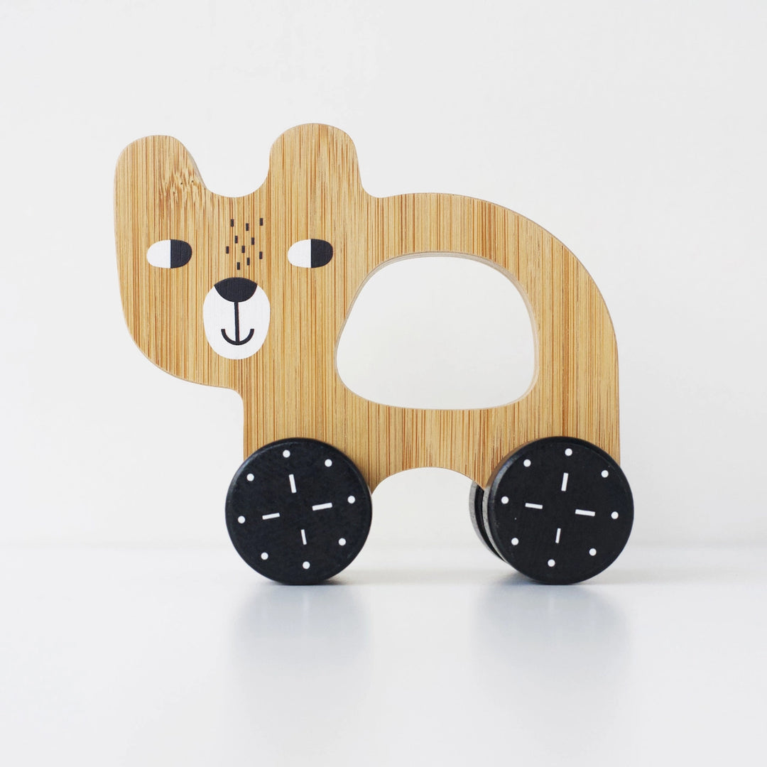 Wee Gallery Bear Push Toy