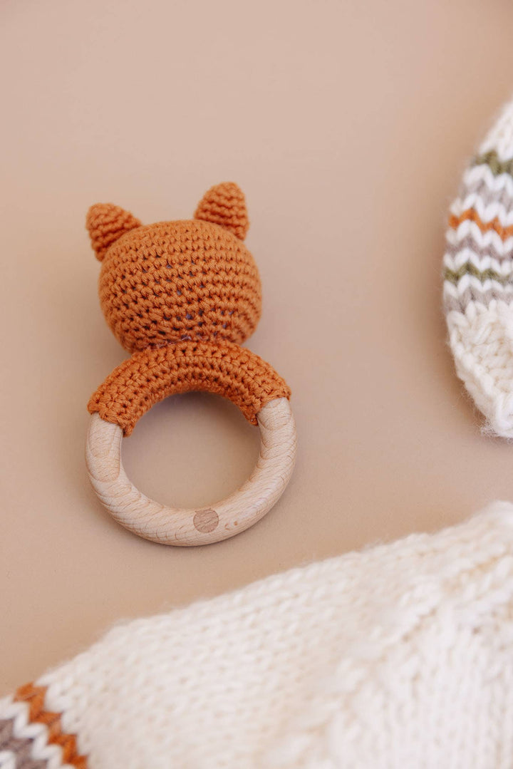Blueberry Hill Teether - Fox