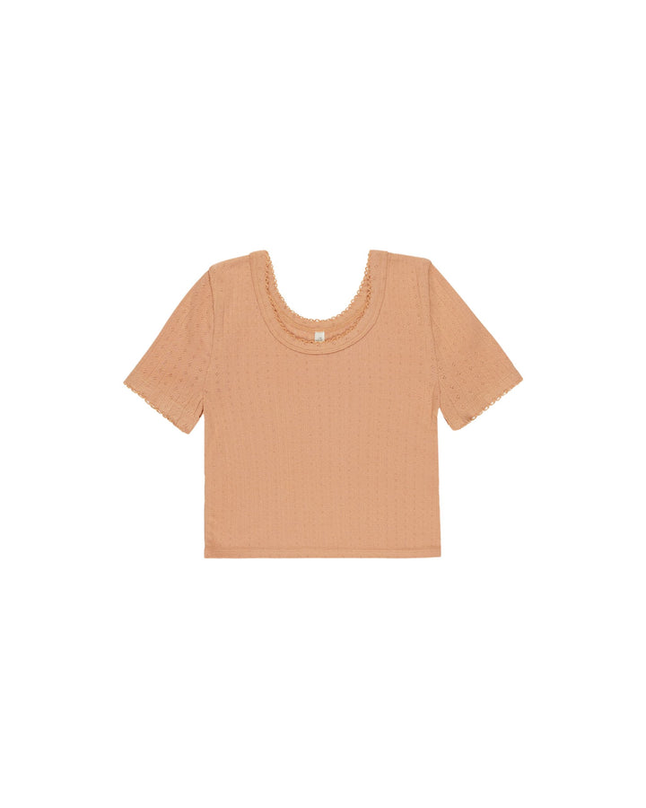 Rylee + Cru Pointelle Tee