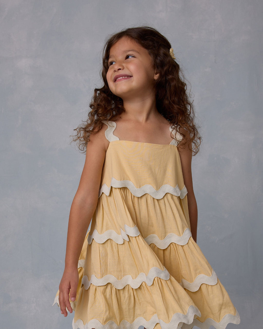 Rylee Cru Ric Rac Dress Yellow – Hopscotch Kids OR