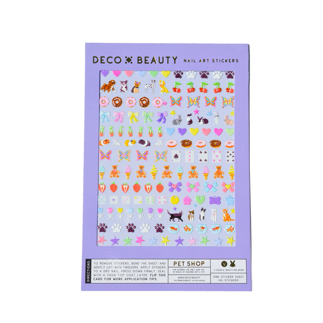 Deco Beauty Nail Art Stickers - Pet Shop