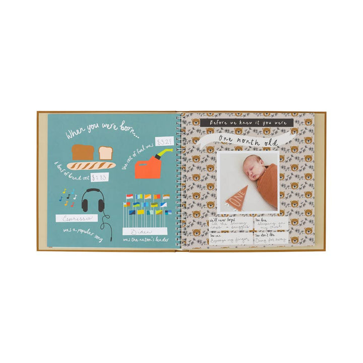 Lucy Darling Little Camper Baby Memory Book