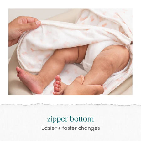 Aden + Anais Essentials Easy Swaddle Wrap Quick Change 3 pack - Flowers Bloom