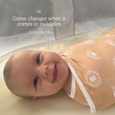 Aden + Anais Essentials Easy Swaddle Wrap Quick Change 3 pack - Flowers Bloom