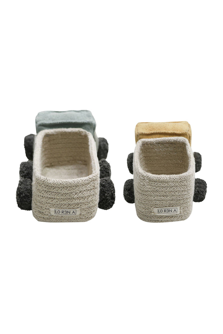 Lorena Canals Set Of Mini Baskets - Truck