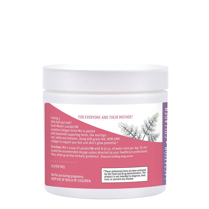 Earth Mama LactaGLOW Lactation Collagen Drink Mix