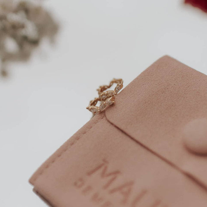 Mauve Jewelry Co Iris Diamond Hoops