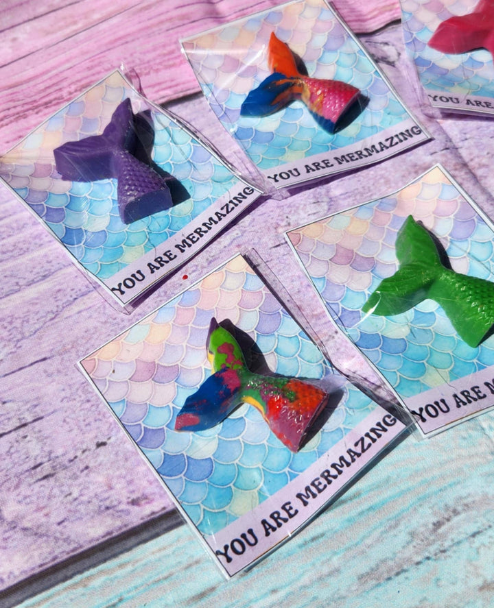 Snazzy Crayons Mermaid Crayon Party Favors