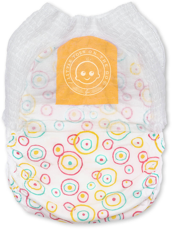 Little Toes On The Go Natural Swim Diapers 2-Pack - Medium