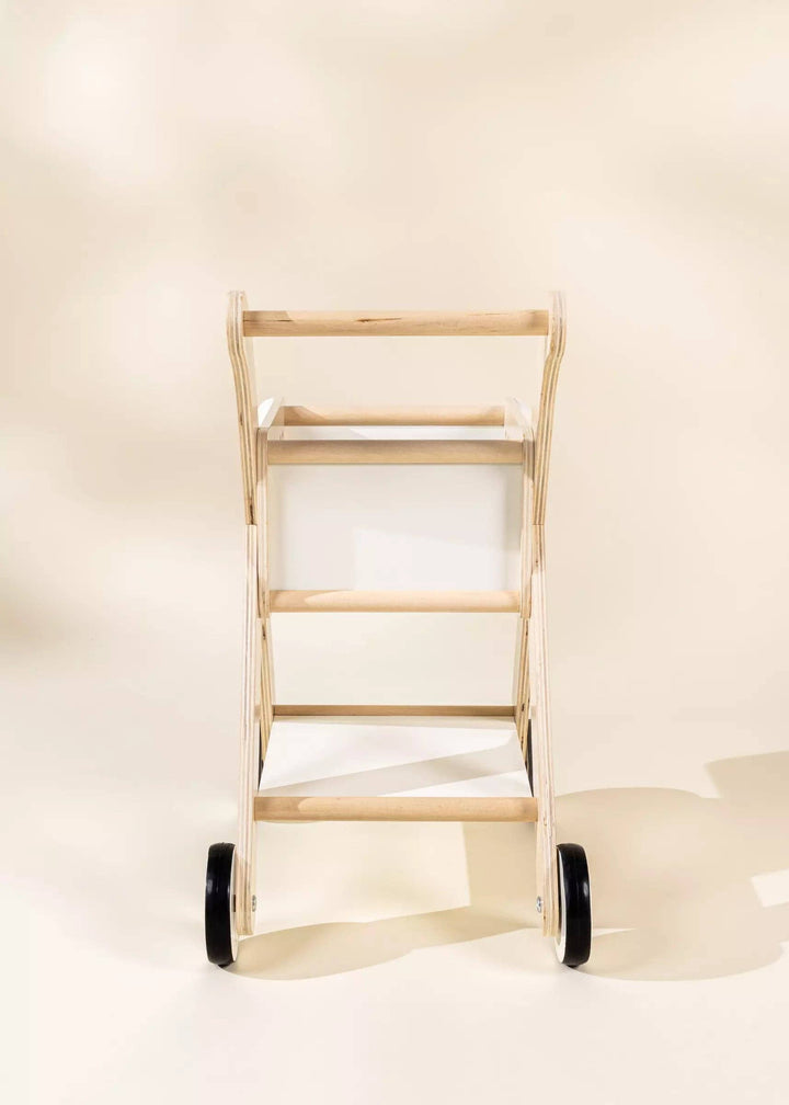 Coco Village Wooden Shopping Cart