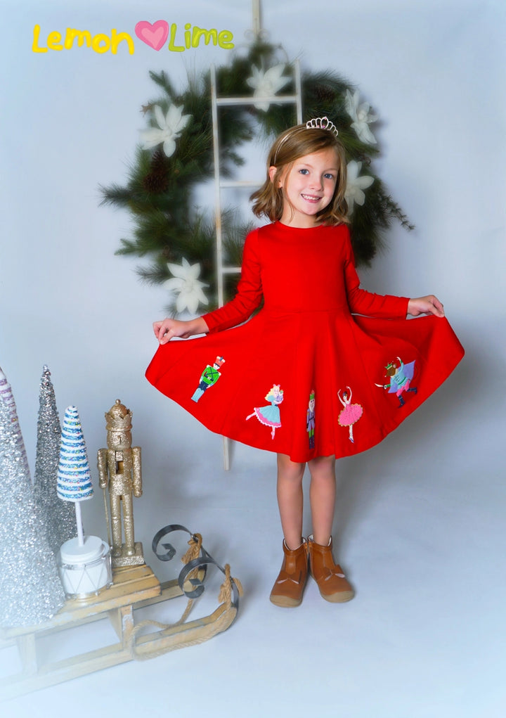 Lemon Loves Lime Nutcracker Dress