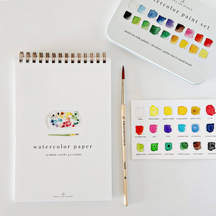 Emily Lex Studio Spiral Watercolor Paper Pad