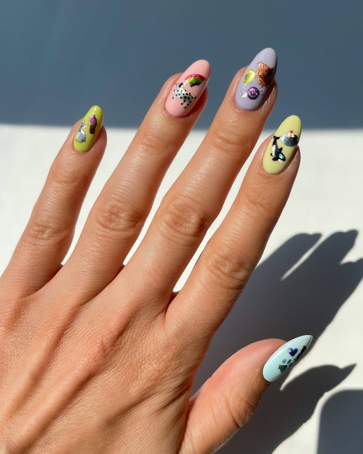 Deco Beauty Nail Art Stickers - Ice Cream Social