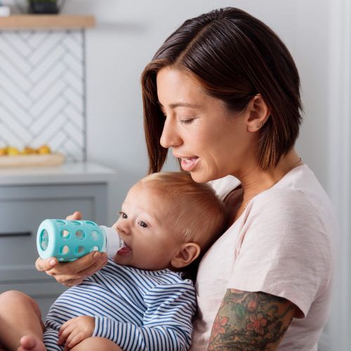 LifeFactory 4oz Glass Baby Bottle