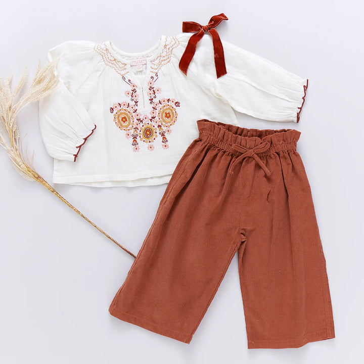 Pink Chicken Theodore Pant - Rust