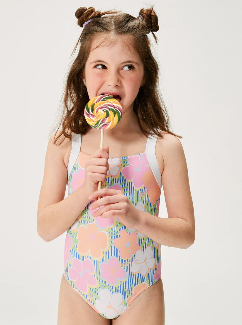 Roxy Tiny Flower One Piece Swimsuit