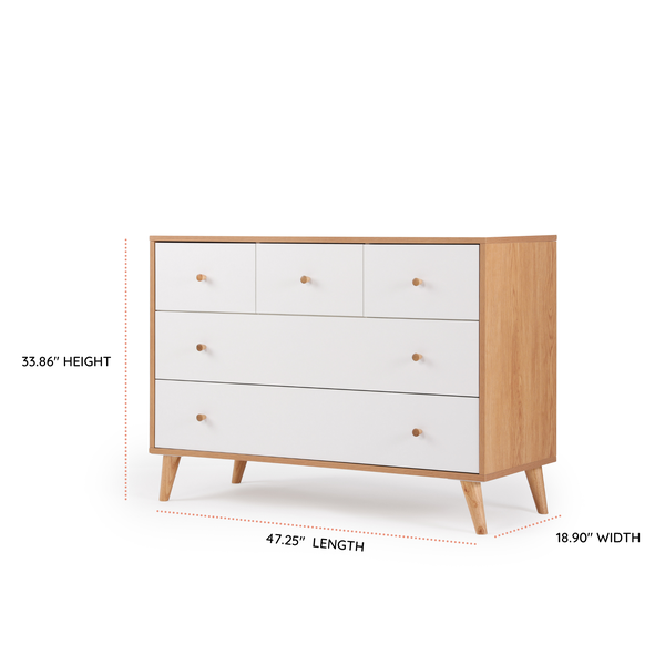 Dadada Austin 5-Drawer Dresser