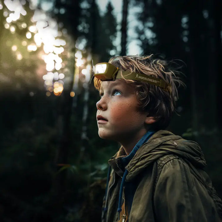 Kikkerland Huckleberry Rechargeable Headlight