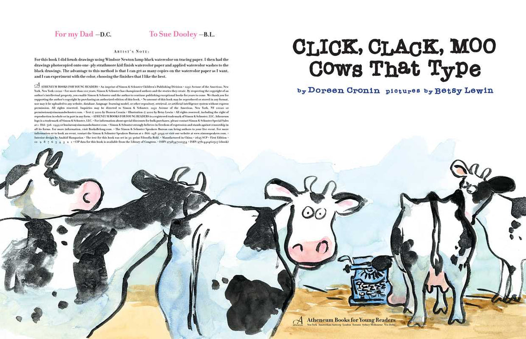 Click, Clack, Moo (25th Anniversary Edition) by Doreen   Cronin