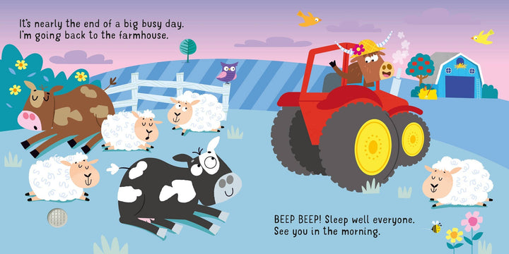 Let's Go On A Tractor Sound Book : Usborne