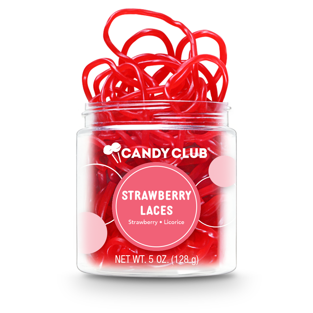 Candy Club Licorice Strawberry Laces