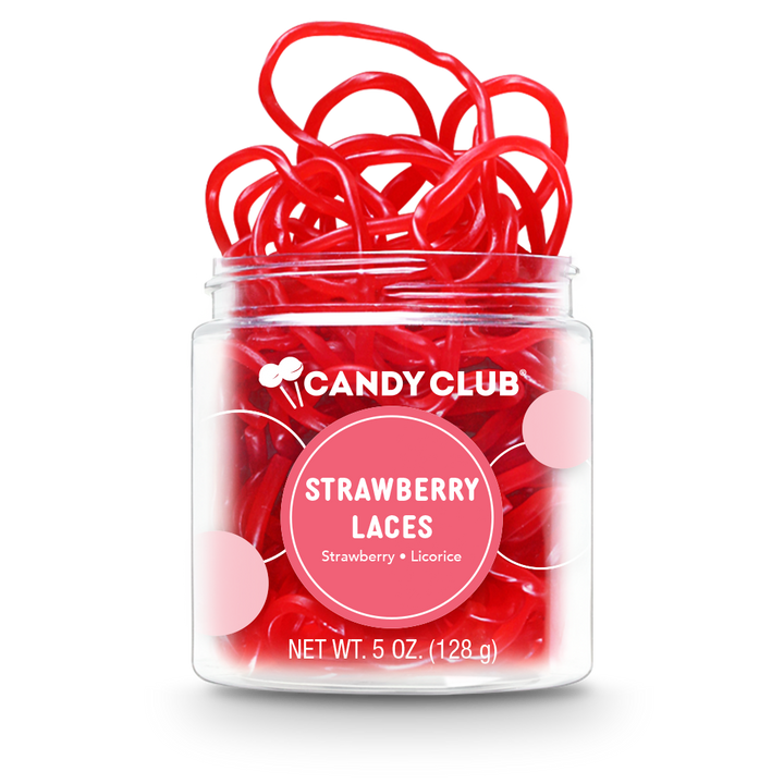 Candy Club Licorice Strawberry Laces