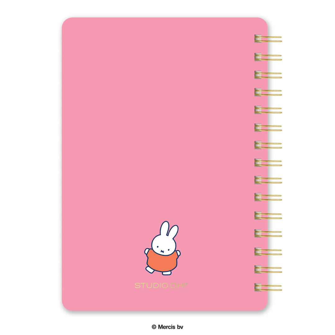 Studio Oh! Miffy Taking A Peek Agatha Notebook with Pocket & Stickers