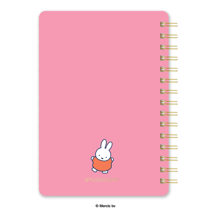 Studio Oh! Miffy Taking A Peek Agatha Notebook with Pocket & Stickers