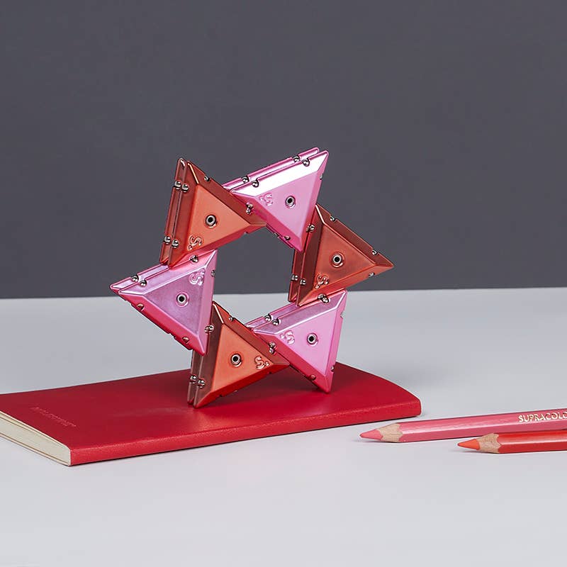 Speks Geode Chrome Pyramids Single Color Case Pack