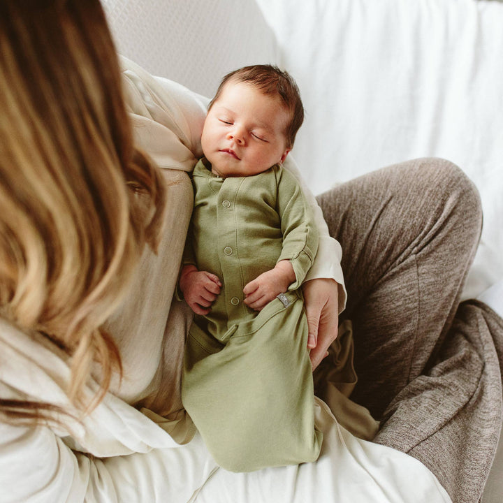 Goumi 24 Hour Convertible Sleeper Gown - Artichoke