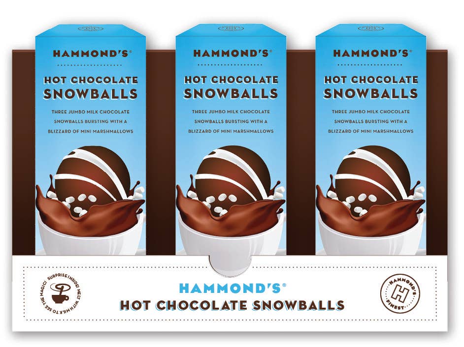 Hammond's Candies Hot Chocolate Snowballs Cocoa Bombs