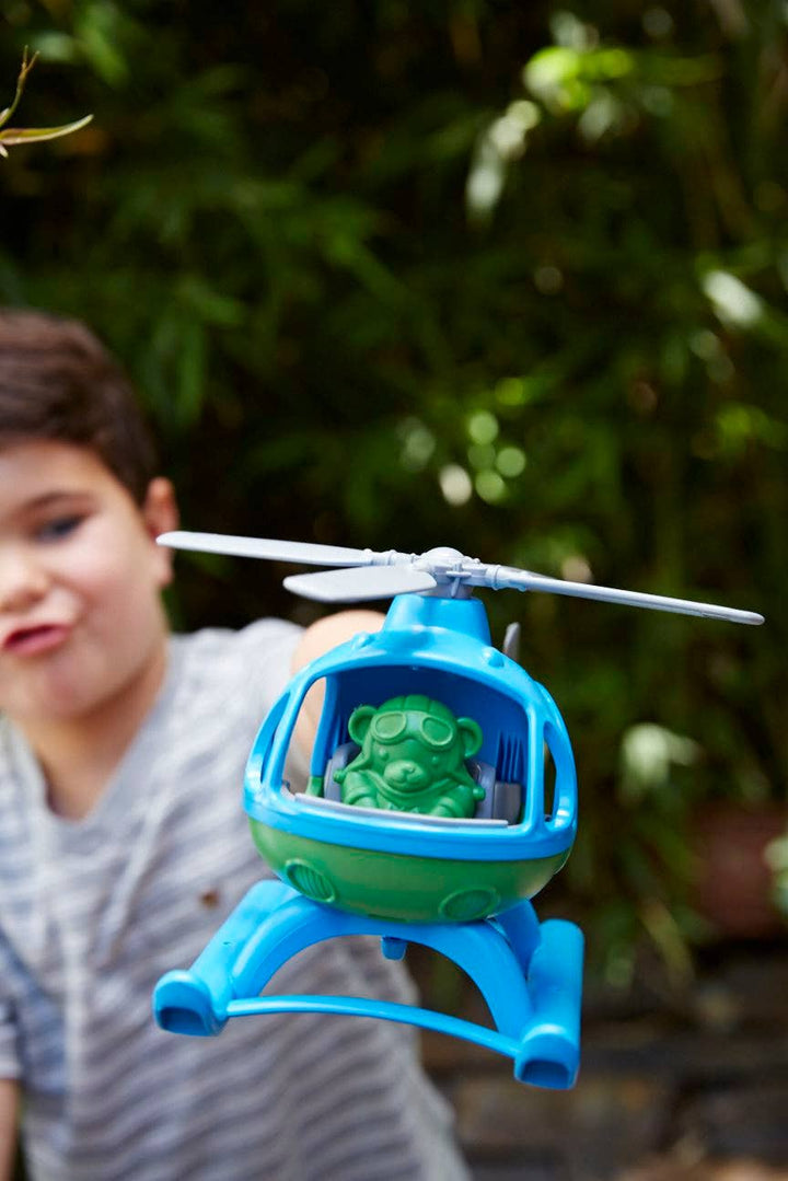 Green Toys Helicopter - Blue