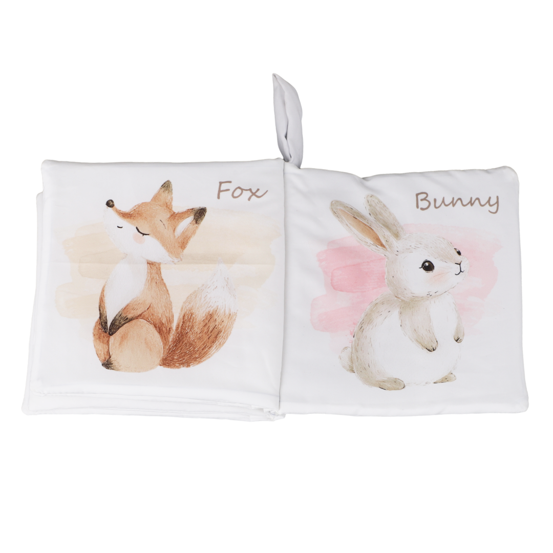 Ali + Oli Baby Bear and Friends – Soft Crinkle Cloth Book For Toddlers