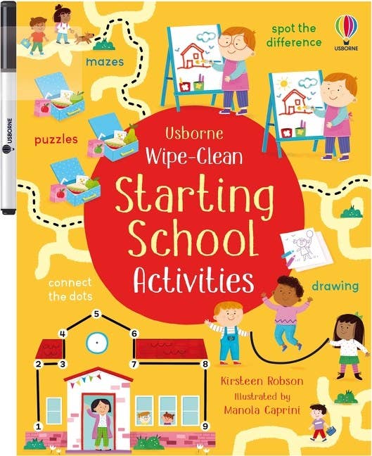 Usborne Wipe-Clean Starting School Activities