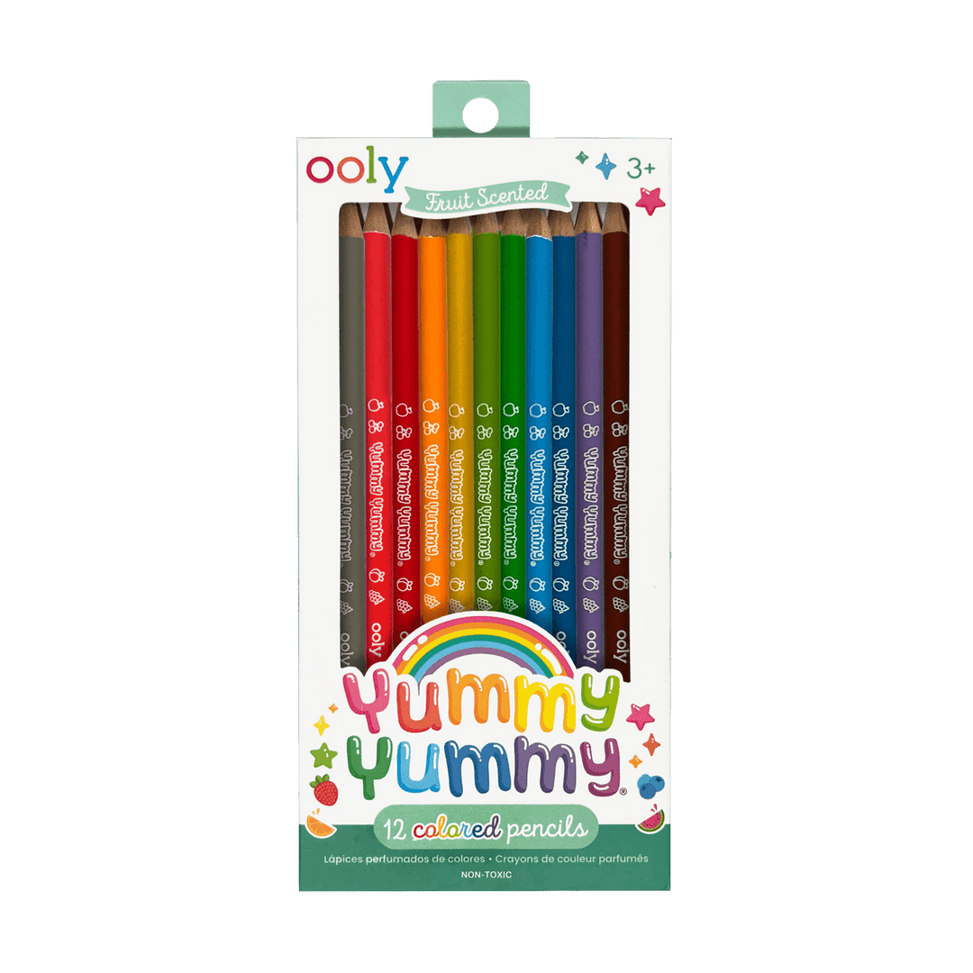 Ooly Yummy Yummy Scented Colored Pencils (Set of 12)