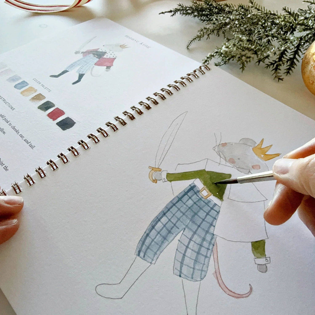 Emily Lex Studio Nutcracker Watercolor Workbook