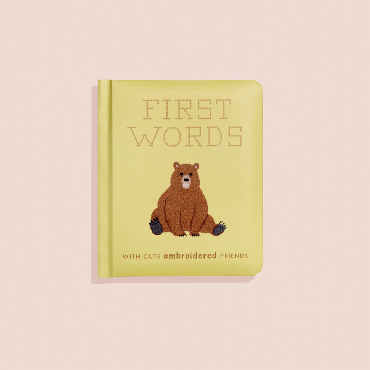 First Words with Cute Embroidered Friends - Easter Gifts