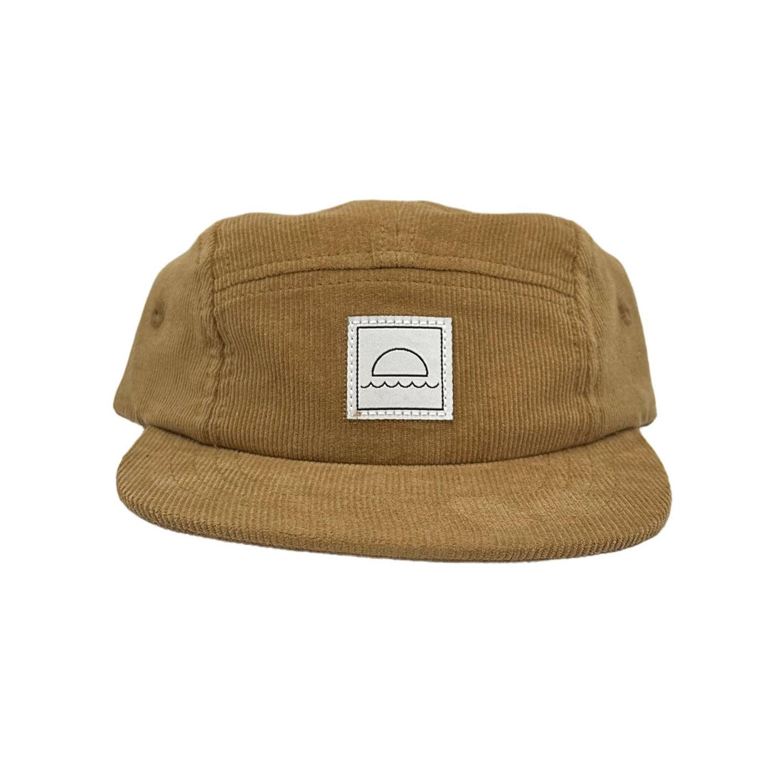 Hey August Corduroy Five Panel Hat - Canyon