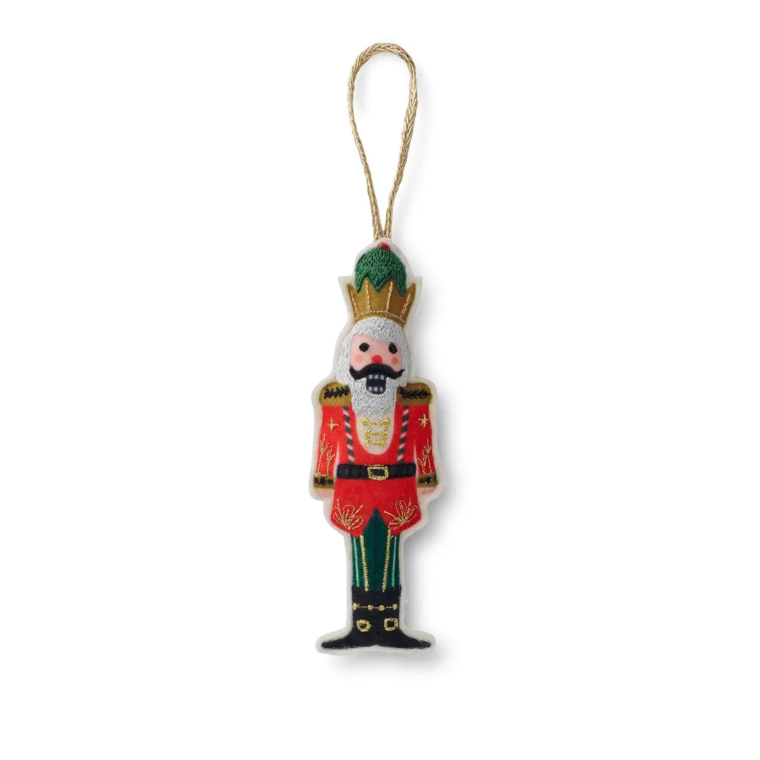 Rifle Paper Co Nutcracker Felt Ornaments - Set of 3