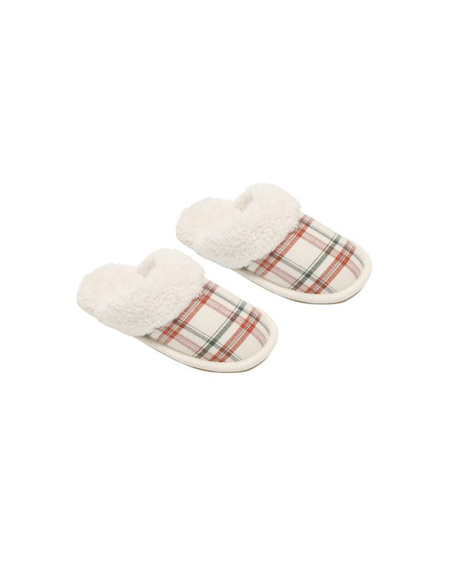 Rylee + Cru Slippers - Holiday Flannel